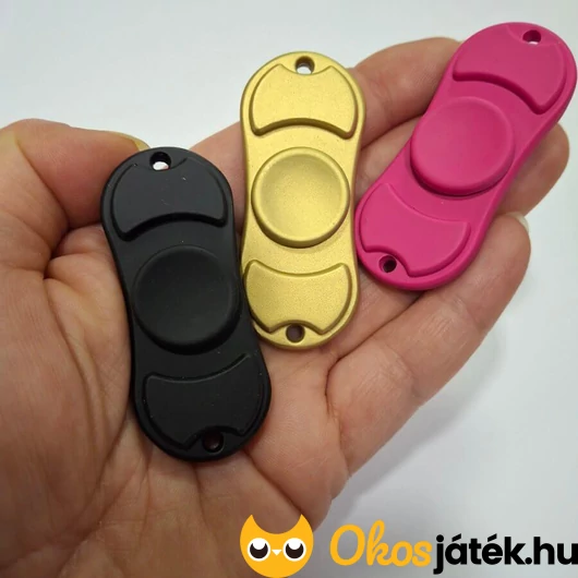 Kétvégű fém fidget spinner 1 darab