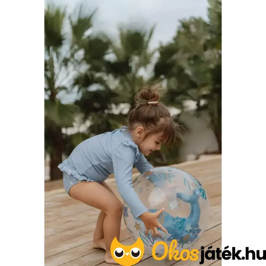 Little Dutch 3D felfújható strandlabda