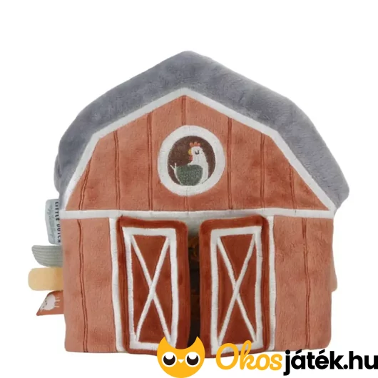 Little Dutch textil babakönyv nagy - Little Farm