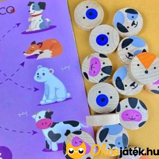 Állatos sudoku logikai fejlesztőjáték