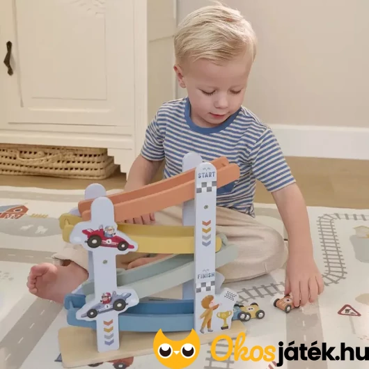 Autók a lejtőn fiús színben