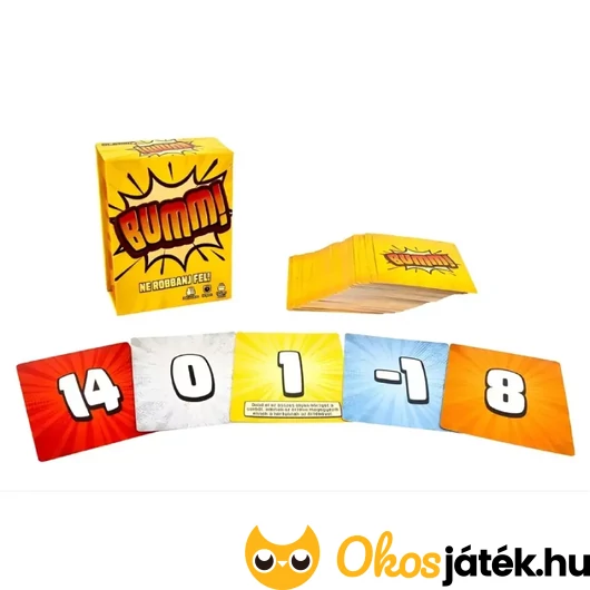 Bumm! kártyajáték tartalma