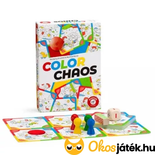 Color Chaos színkereső gyorsasági megfigyelős játék