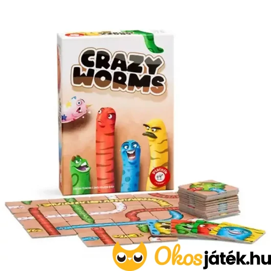 Crazy Worms társasjáték
