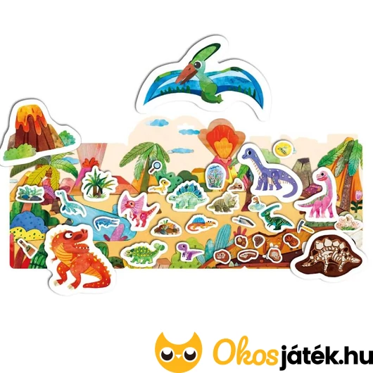 Mieredu dínós matricagyűjtő zselés matricákkal