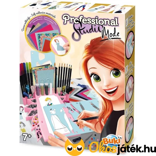 Professzionális divattervező készlet - Buki 