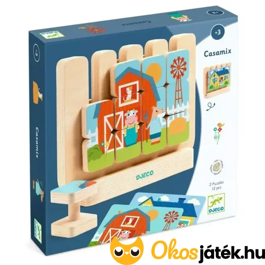 Casamix fa fejlesztő játék