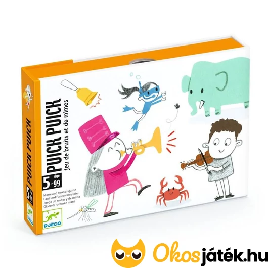 Djeco Puick Puick kártyajáték - Most mutasd meg újra!
