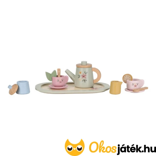 Fa teás szett Little Dutch szerepjáték