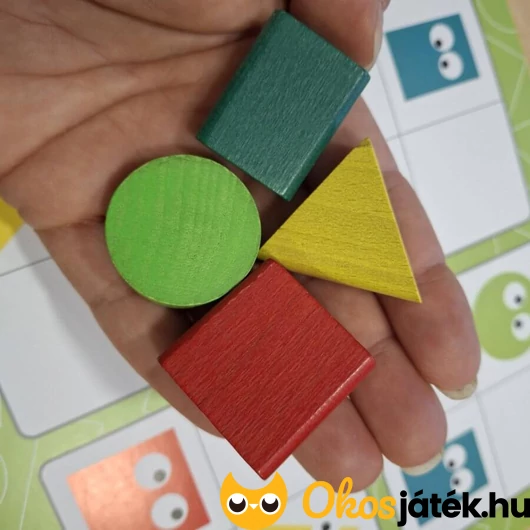 Gyerek szudoku formákkal és színekkel