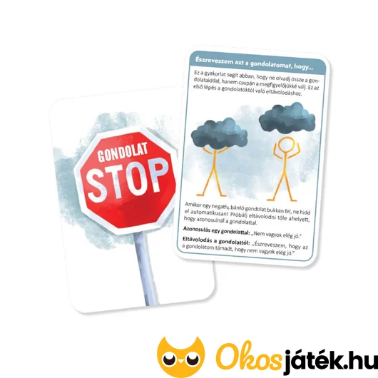 Gondolat Stop kártyák
