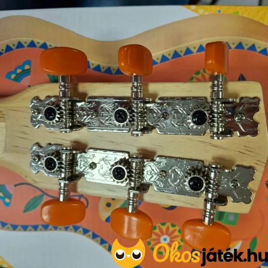 Hangolható játék gitár gyerekeknek