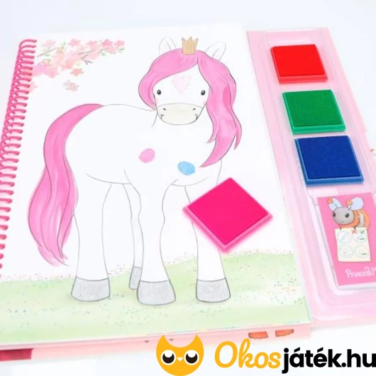 Princess Mimi ujjfestő kreatív könyv