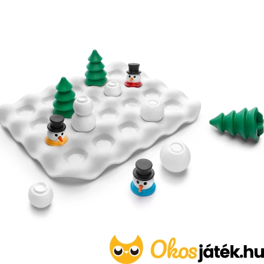 Hóember építő logikai Smart Games játék