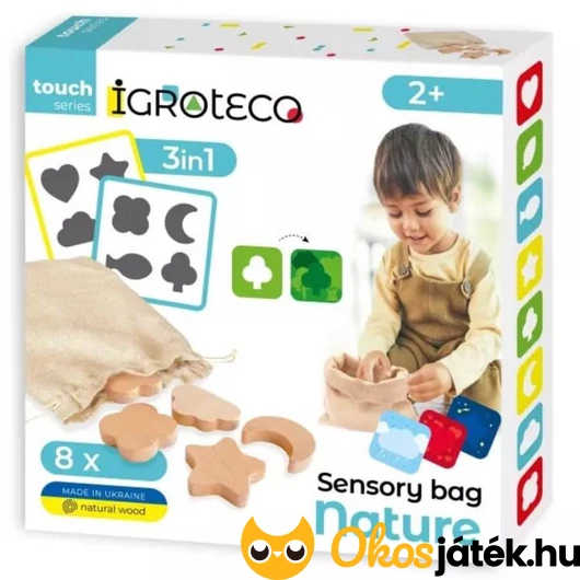 Igroteco 3 az 1-ben szenzoros készlet - Természet