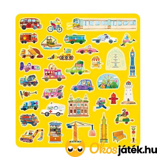 Zselés matricák - járművek