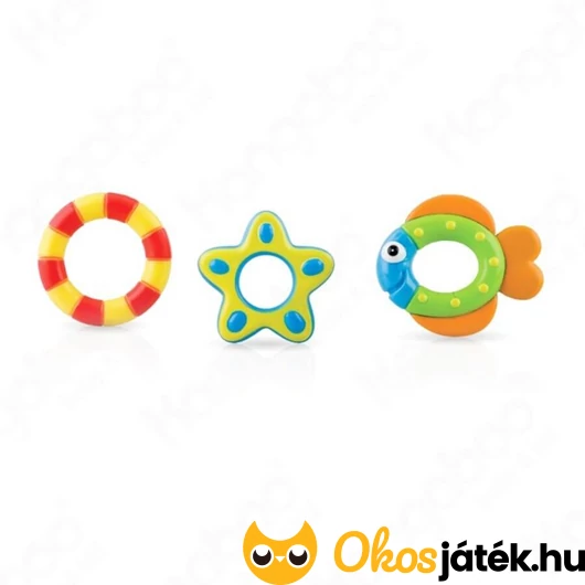 Fürdőjáték babáknak - karikadobáló