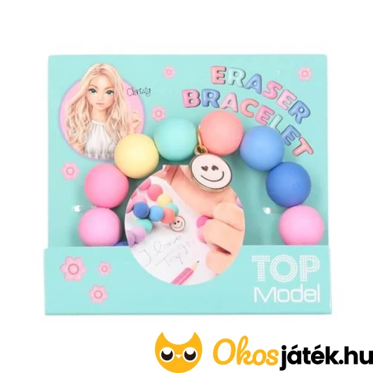 Radírgyöngy karkötő TopModel