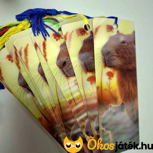 Capybara könyvjelző