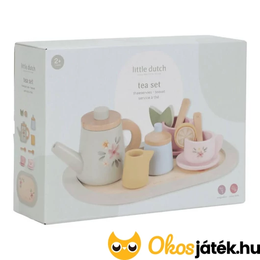 Játék teás készlet szerepjátékhoz