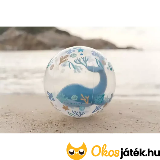 Little Dutch bálnás strandlabda