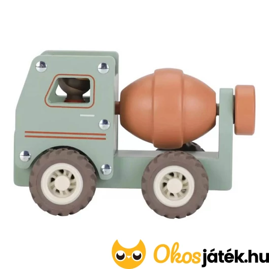 Little Dutch betonkeverő autó figurával