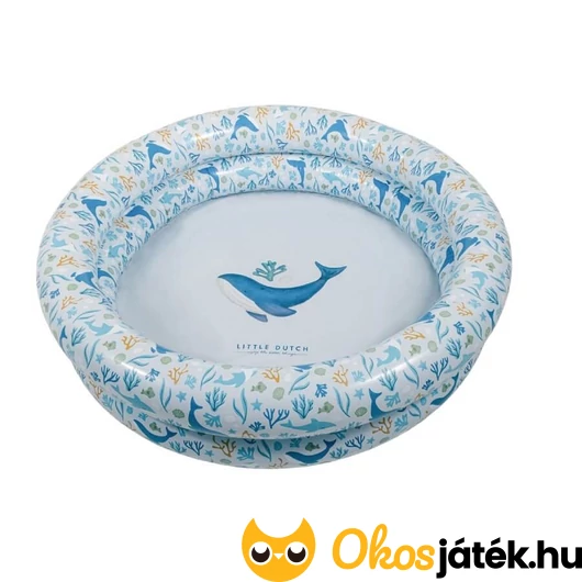 Little Dutch felfújható kerek kismedence Ocean Dreams