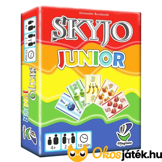 Skyjo Junior kártyajáték 4 éves kortól