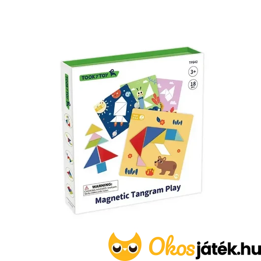 Tooky Toy: Mágneses tangram képkirakó