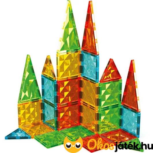 Magnetic Tiles Gems építmény