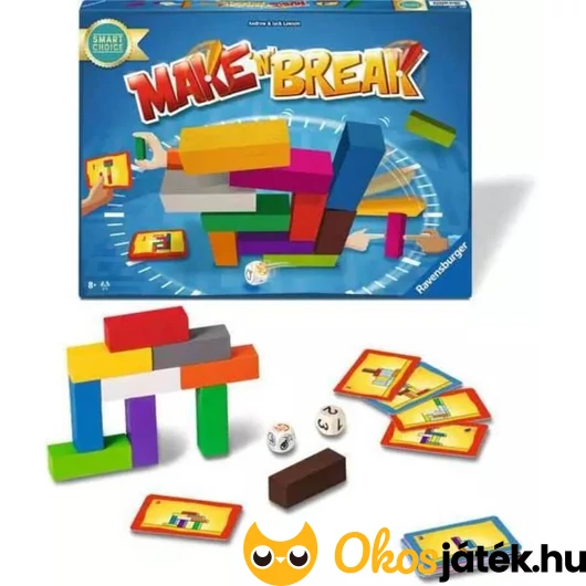 Ravensburger Make'n break társasjáték új kiadás