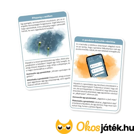 Mental Focus Gondolat Stop kártyacsomag 60 gyakorlattal