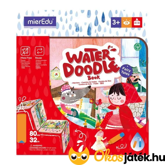 Vízzel festő fejlesztő könyv - Kedvenc meséim