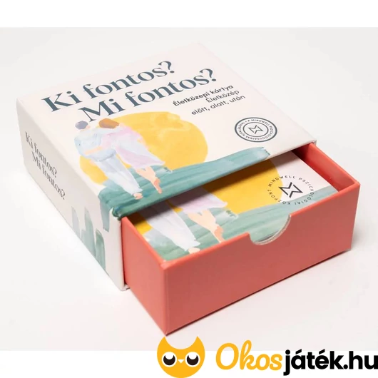 Ki fontos? Mi fontos? Mindwell életközepi kártya