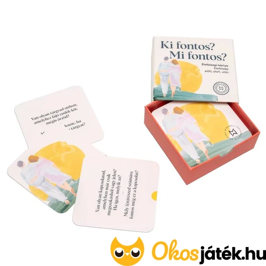 Ki fontos? Mi fontos? Mindwell életközepi kártya