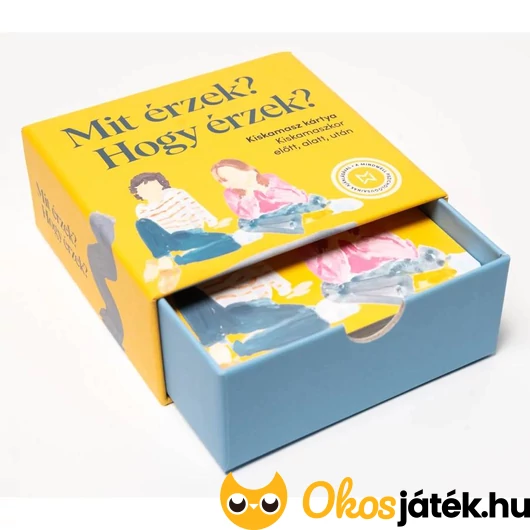 Mindwell kiskamaszoknak való kártya - Mit érzek? Hogy érzek?