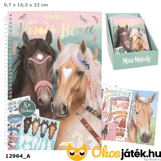 Miss Melody Lovas matricás tervező és kifestő