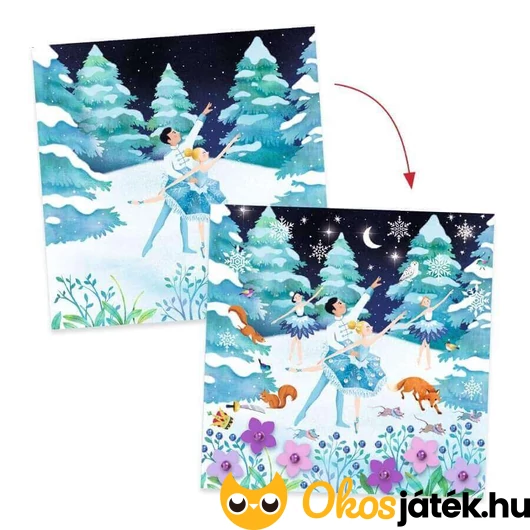 Djeco Nutcracker kédíszítő kreatív szett