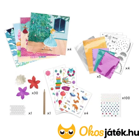 Djeco Művészeti műhely - Diótörő tartalma