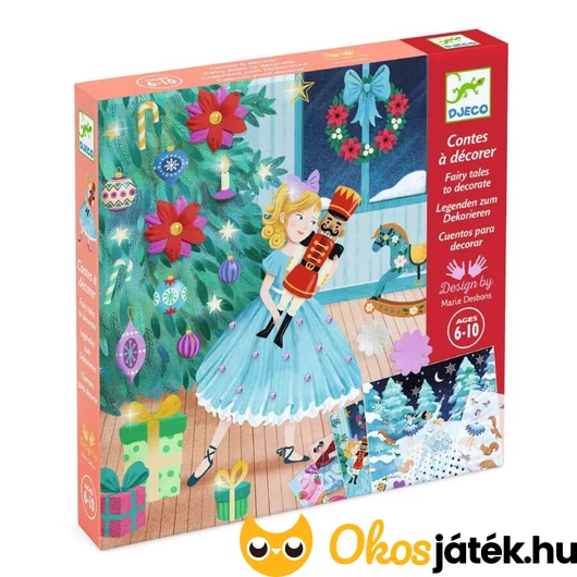Djeco Művészeti műhely - Meseillusztráció, Diótörő - Nutcracker