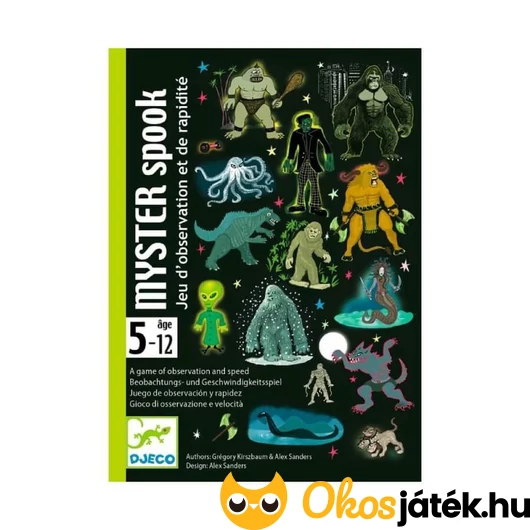 Myster Spook - Rémséges rejtőzködő kakukktojás kártyajáték