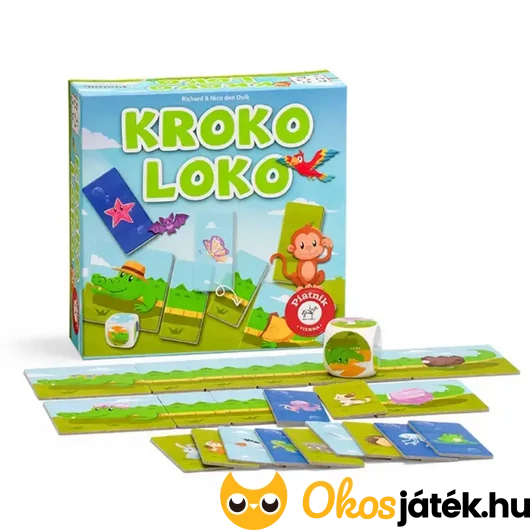 Kroko Loko memóriajáték ovisoknak