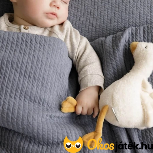 Plüss gúnár babáknak