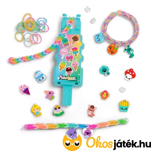 Rainbow loom Loomi pals gumikarkötő készítő szett