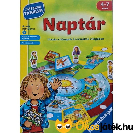 Utazás a naptár körül társasjáték - Ravensburger