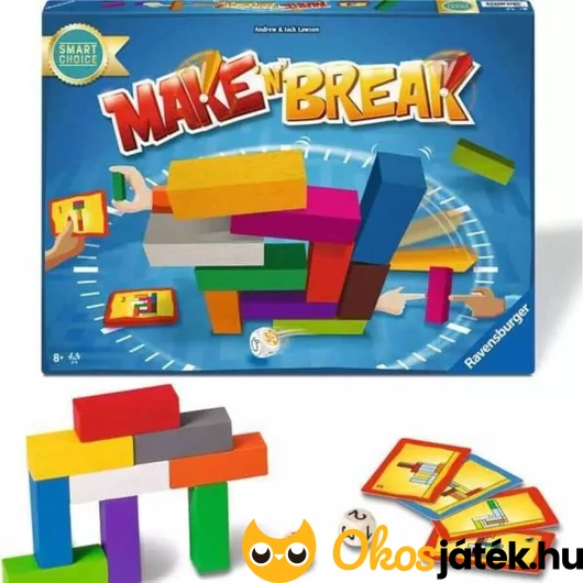 Ravensburger Make n break építős társasjáték