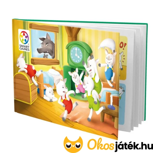 A farkas és a hét kecskegida mesekönyv Smart Games