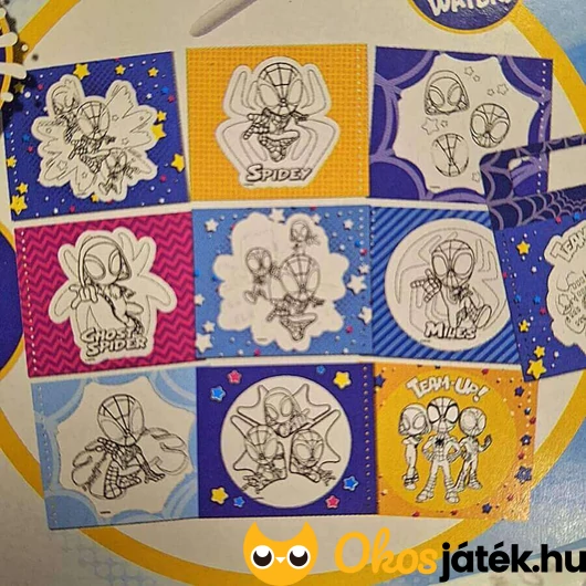 Spiderman vizes színező kicsiknek