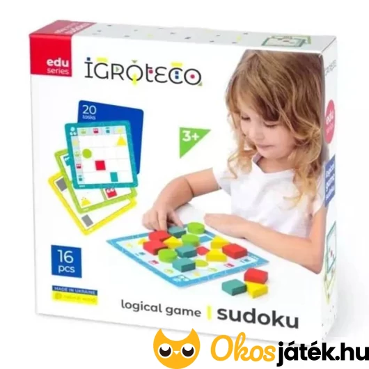 Sudoku gyerekeknek - színek és formák