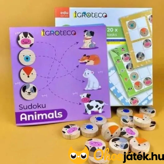 Sudoku gyerekeknek korongjai és füzete